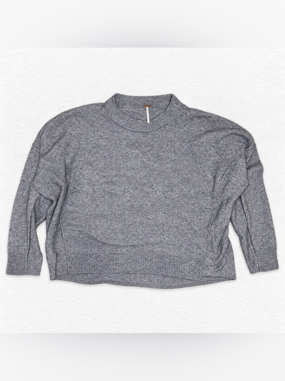 Oversized Free People Cashmere Crewneck Sweater Size Medium Like NWOT